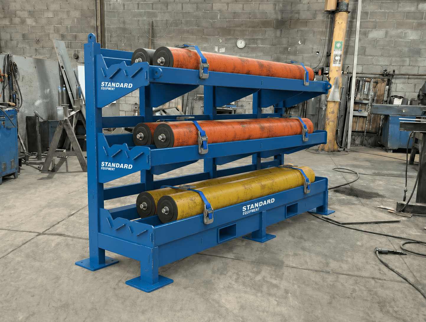 Diagrama técnico Rack Polines