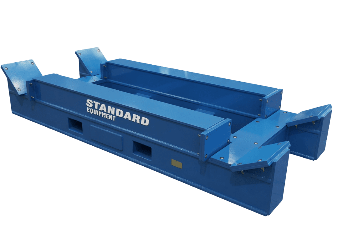 Diagrama técnico Soporte Baldes Face Shovel